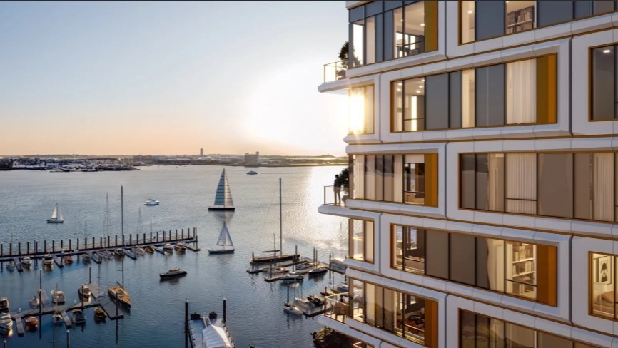 1 Harbor Shore Drive Unit 9D, Seaport, Boston, MA 02210