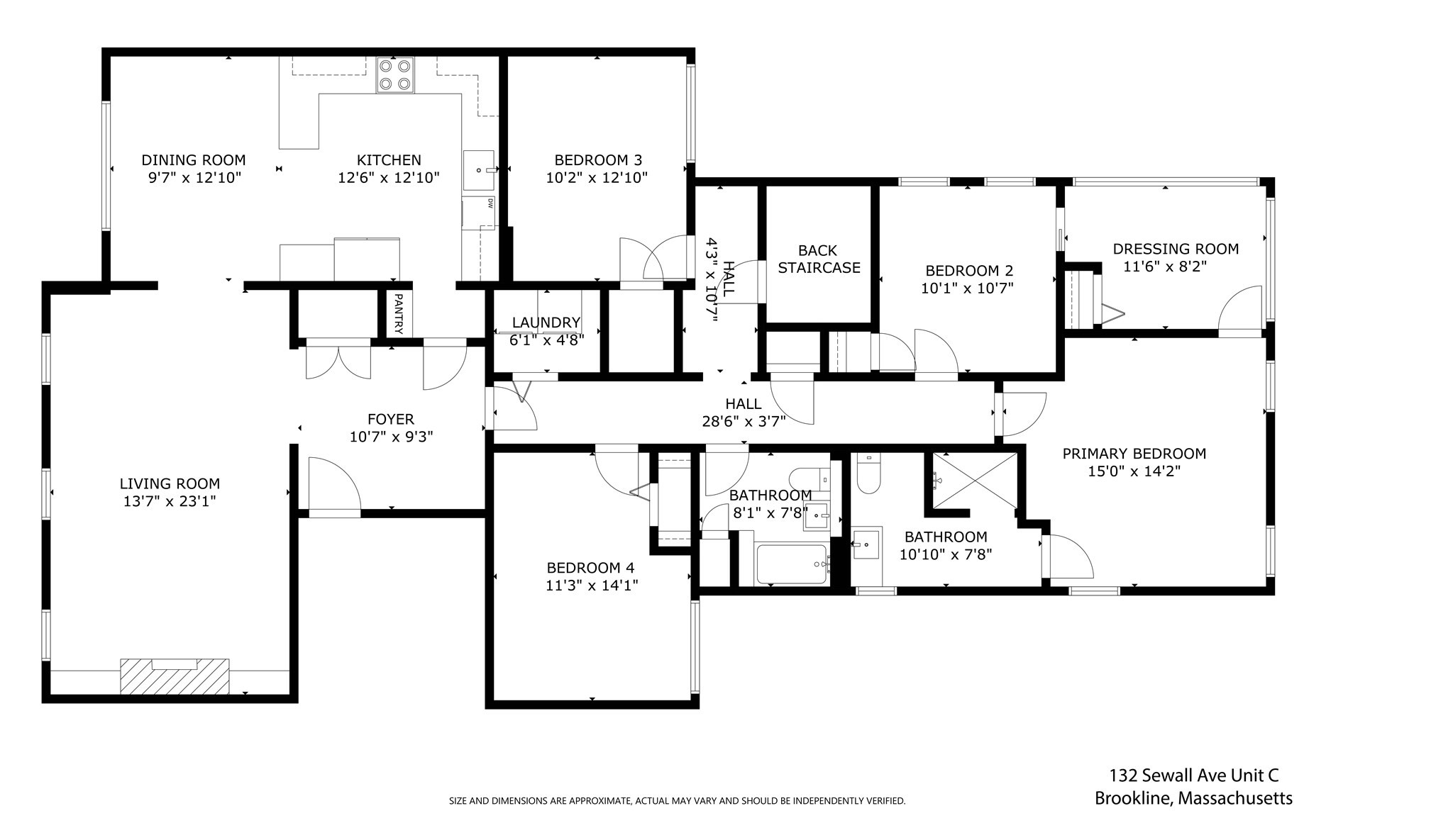 132 Sewall Avenue Unit C, Brookline, MA 02446 - Image 41
