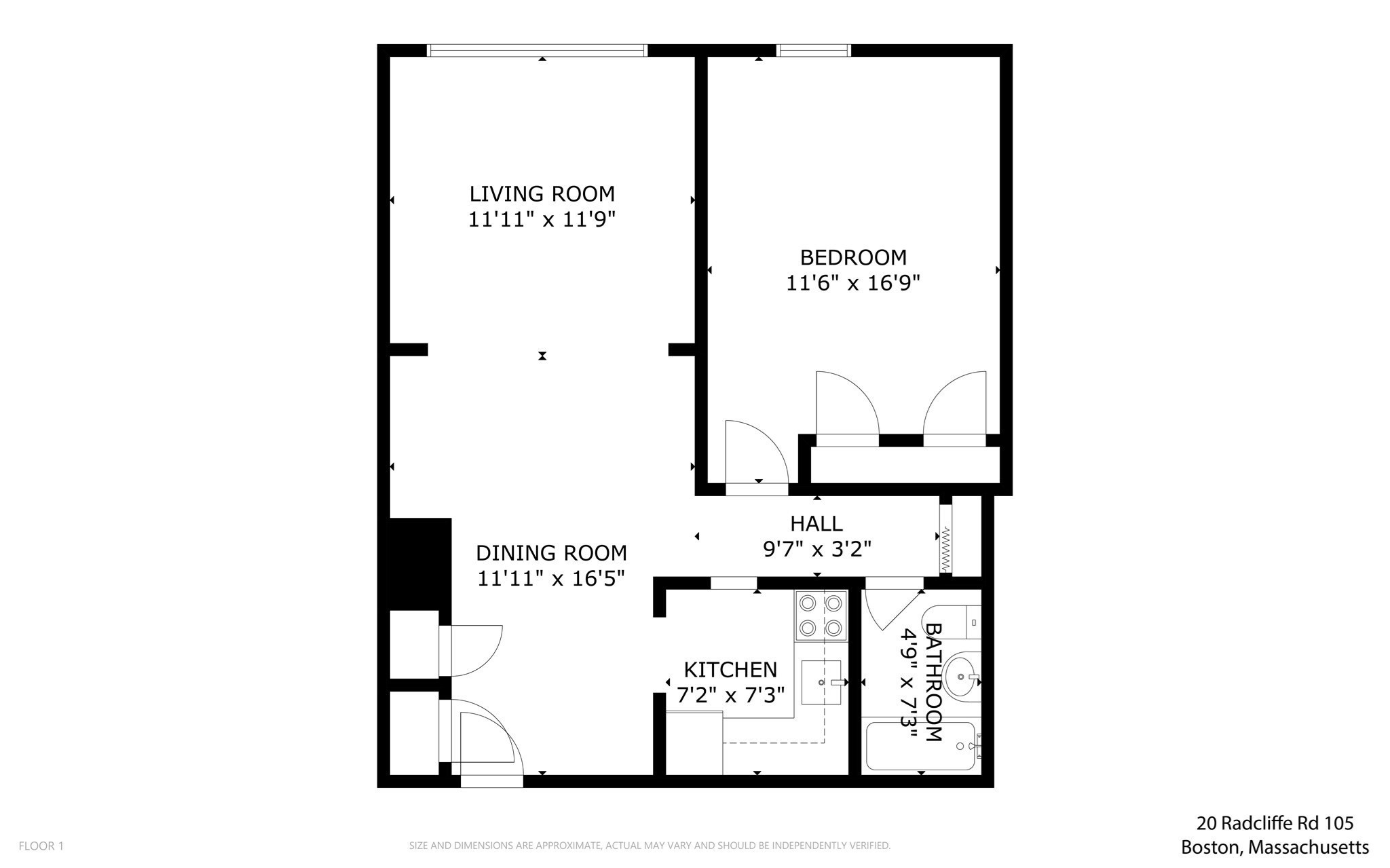 20 Radcliffe Unit 105, Allston, Boston, MA 02134 - Image 24